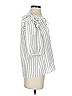 Caballero White 3/4 Sleeve Blouse Size S - photo 4