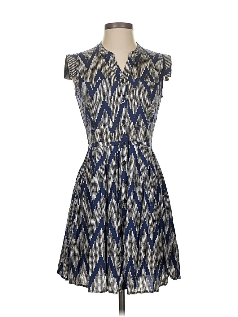 Pre-owned 11.1. Tylho Casual Dress In Blue