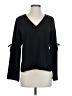 Cooper & Ella Black Long Sleeve Blouse Size XS (0) - photo 1