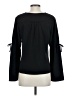 Cooper & Ella Black Long Sleeve Blouse Size XS (0) - photo 2