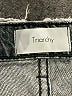 Triarchy 100% Cotton Chevron-herringbone Gray Jeans Size 26 waist - photo 7