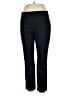 MASSIMO FABBRO Plaid Black Dress Pants Size 16 - photo 1