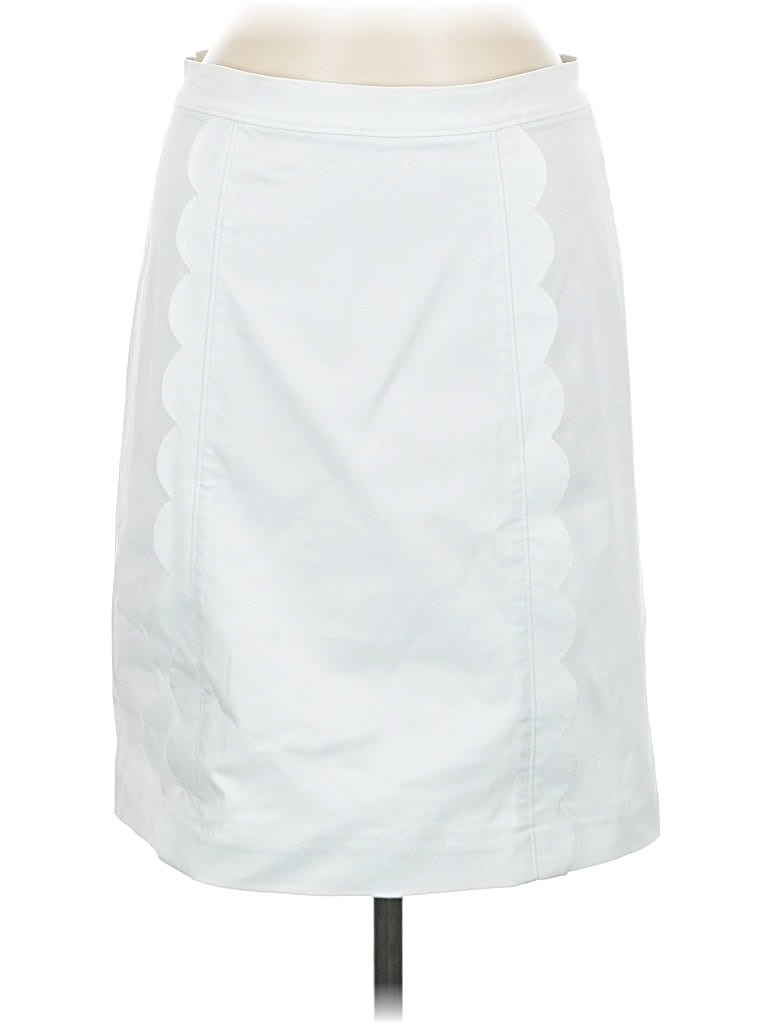 Pre-owned J. Mclaughlin Casual Skirt In White