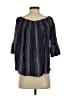 Braeve 100% Rayon Black 3/4 Sleeve Blouse Size S - photo 2