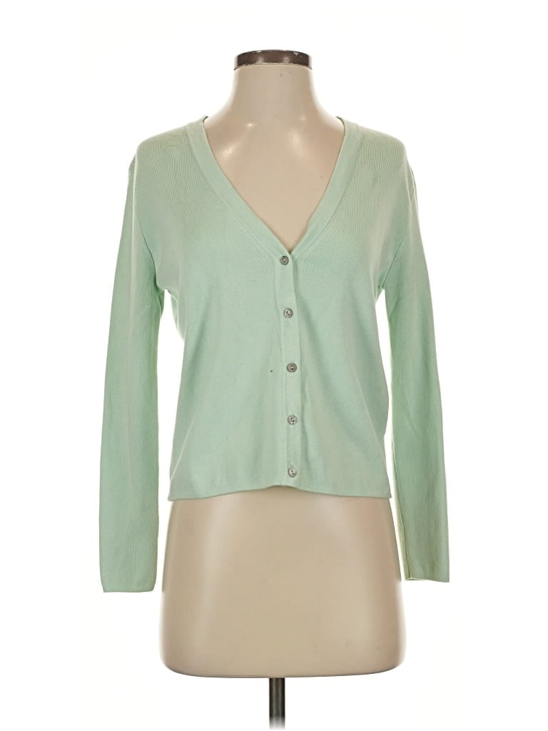 Pre-owned Love, Bonito Cardigan Sweater In Green