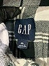 Gap 100% Cotton Plaid Black Long Sleeve Button-Down Shirt Size XL - photo 7