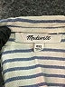 Madewell Stripes Silver Sleeveless Button-Down Shirt Size XXS - photo 7