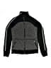 Athleta Girl Gray Black Track Jacket Size L (baby) - photo 1