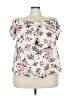 Torrid Pink Short Sleeve Blouse Size 3X Plus (3) - photo 1