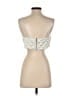 pretty garbage 100% Polyester Ivory Tube Top Size M - photo 2