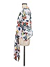 Buddy Love 100% Rayon White Purple Kimono Size M - photo 5