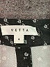 Vetta 100% Tencel Hearts Black Casual Pants Size 4 - photo 7