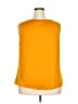 1.State Yellow Brown Sleeveless Blouse Size 2X - photo 2