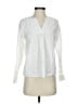 Gap 100% Cotton White Long Sleeve Blouse Size S - photo 1