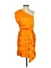 Greylin Orange Cocktail Dress Size XS - photo 1