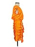 Greylin Orange Cocktail Dress Size XS - photo 4