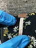 Free People Floral Black Romper Size 2 - photo 4