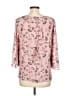 a.n.a. A New Approach 100% Polyester Pink 3/4 Sleeve Blouse Size L - photo 2