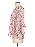 a.n.a. A New Approach 100% Polyester Pink 3/4 Sleeve Blouse Size L - photo 5