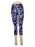 Athleta Graphic Purple Active Pants Size M - photo 2
