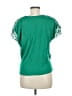 Beacon Green Short Sleeve Blouse Size M - photo 2
