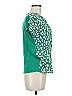 Beacon Green Short Sleeve Blouse Size M - photo 4