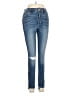 Express Stripes Blue Jeans Size 6 - photo 1