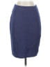 Express Solid Blue Casual Skirt Size 0 - photo 1