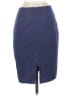 Express Solid Blue Casual Skirt Size 0 - photo 2