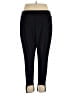 Torrid Solid Black Active Pants Size 3X Plus (3) - photo 2