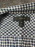 J.Crew Houndstooth Blue Long Sleeve Button-Down Shirt Size 00 - photo 7