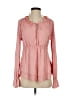 Boston Proper Pink Long Sleeve Blouse Size S - photo 1