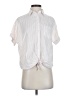 Madewell Stripes White Short Sleeve Blouse Size XS - photo 1