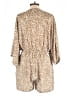 Fashion Animal Print Tan Romper Size L - photo 2