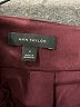 Ann Taylor Burgundy Formal Skirt Size 0 - photo 4