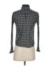 J.Crew Checkered-gingham Black Long Sleeve Blouse Size 0 - photo 2