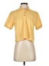 Danzy 100% Cotton Yellow Short Sleeve Polo Size XS - photo 1