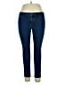 Lauren Jeans Co. Solid Blue Jeans Size 14 (petite) - photo 1
