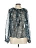 Let Me Be Blue Long Sleeve Blouse Size L - photo 1