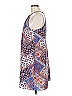 CeCe 100% Polyester Paisley Blue Casual Dress Size 10 - photo 5