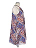 CeCe 100% Polyester Paisley Blue Casual Dress Size 10 - photo 4