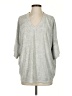 Natori Gray 3/4 Sleeve T-Shirt Size S - photo 1