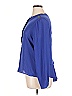Jennifer Lopez 100% Polyester Blue Long Sleeve Polo Size XL - photo 5
