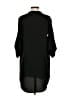 Lush Solid Black Casual Dress Size S - photo 2
