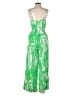 Lilly Pulitzer For Target 100% Polyester Tropical Green Jumpsuit Size S - photo 2