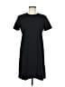 Zanni Solid Black Casual Dress Size M - photo 1