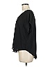 Lush 100% Polyester Black Short Sleeve Blouse Size M - photo 5