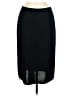 MING WANG 100% Acrylic Solid Black Formal Skirt Size M - photo 1