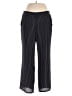 By & By Stripes Black Casual Pants Size XL - photo 1