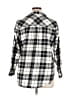 Gap 100% Cotton Plaid Black Long Sleeve Button-Down Shirt Size XL - photo 2